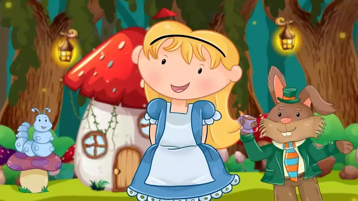 Alice in the Wonderland Short Story in English - Storybook