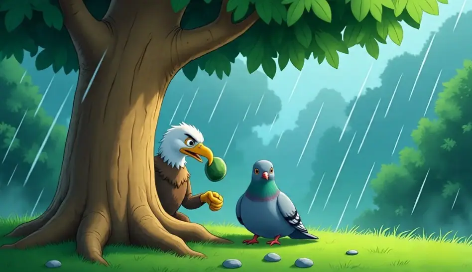 Kind Mango Tree and Naughty Eagle